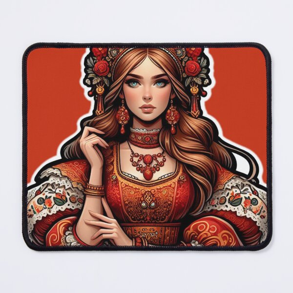 Item preview, Slavic Lady Red designed and sold by Miikki00.