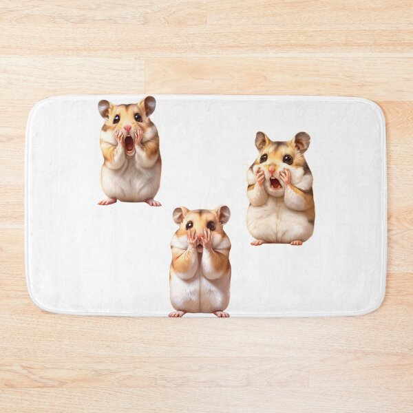 Item preview, Cute Scared Hamsters designed and sold by CoolMantras.