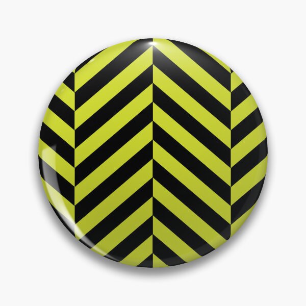 Item preview, Acid Green and black herringbone pattern designed and sold by LinDraws.