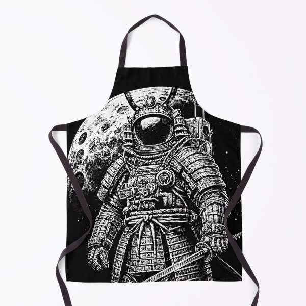Item preview, Moon Astronaut Samurai  designed and sold by Joako Zeta.
