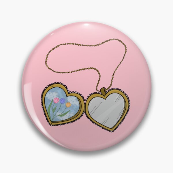 Item preview, locket w/ flowers designed and sold by calliedale.