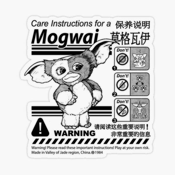 GREMLINS×GREMLINS×MORTAR ブルー　ステッカー付き GREMLINS×GREMLINS×MORTAR ブルー ステッカー付き