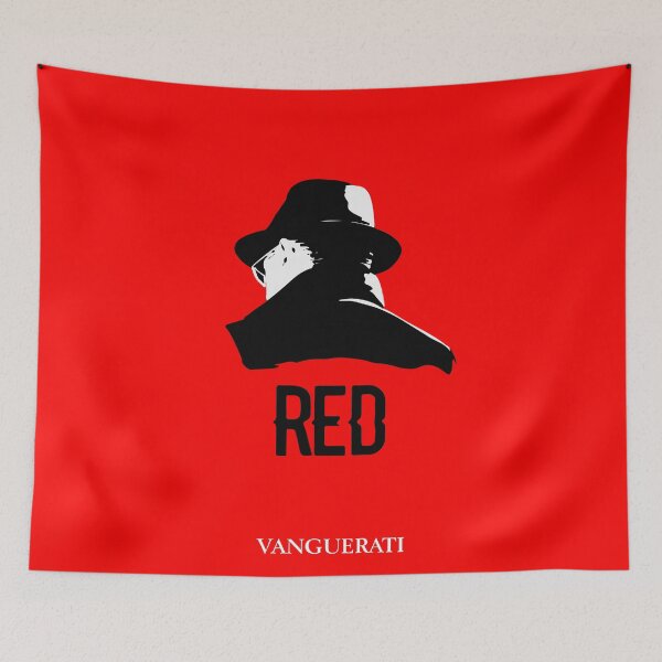Aperçu de l'œuvre Raymond reddington rouge - James Spader - Liste noire créée et vendue par Vanguerati.
