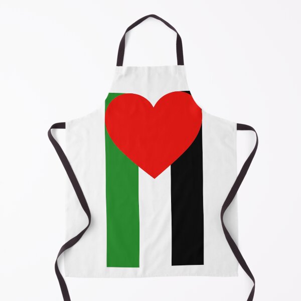 Item preview, Palestine flag Heart designed and sold by CreativeContext.