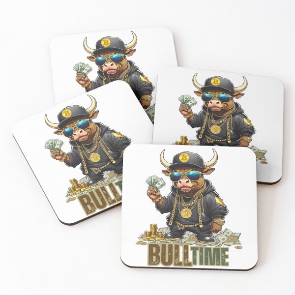 Item preview, Bitcoin Bull, Bull Time designed and sold by DMiracleStore.