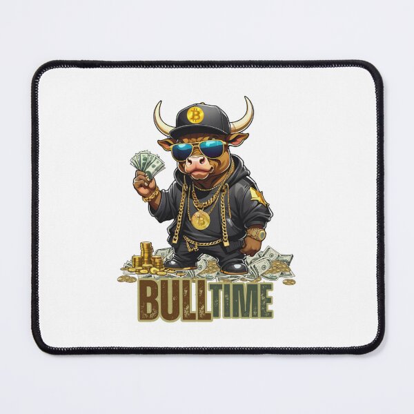 Item preview, Bitcoin Bull, Bull Time designed and sold by DMiracleStore.