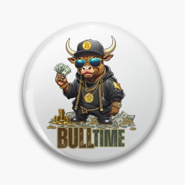 Item preview, Bitcoin Bull, Bull Time designed and sold by DMiracleStore.