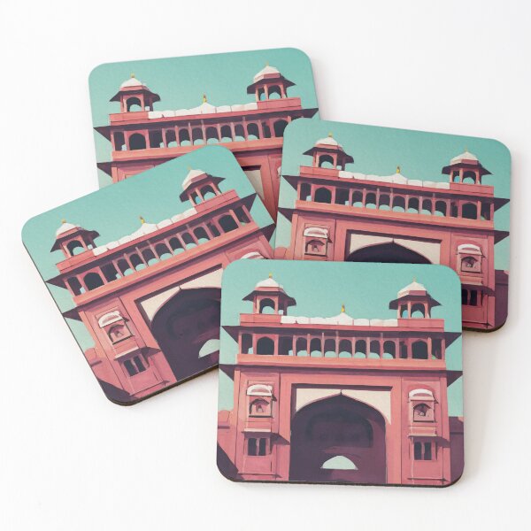 Item preview, Red Fort Delhi India designed and sold by TheJoeyStudio.