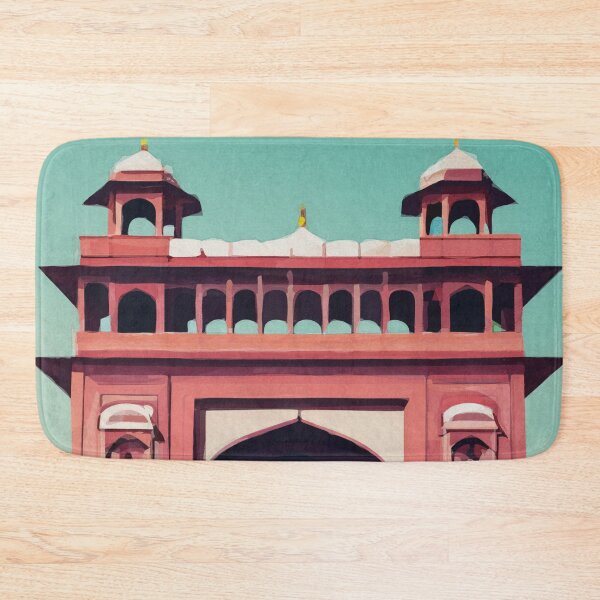 Item preview, Red Fort Delhi India designed and sold by TheJoeyStudio.