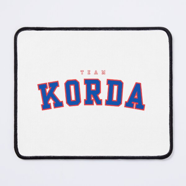 Item preview, Team Korda - Tennis Players Team College Design designed and sold by TieBreak-Tennis.