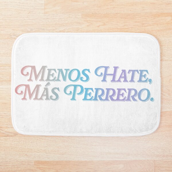 Item preview, Menos Hate, Mas Perrero Rainbow Pastel  designed and sold by flakiita.