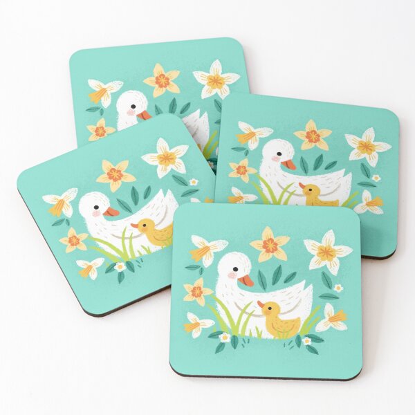 Item preview, A mother duck watches over her lovely duckling designed and sold by emarts.