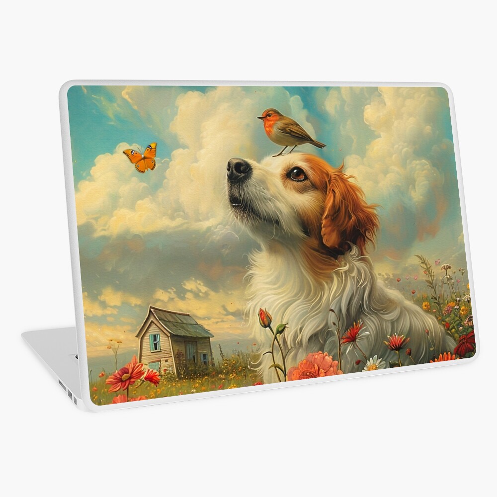 Item preview, Laptop Skin designed and sold by phatpuppyart.