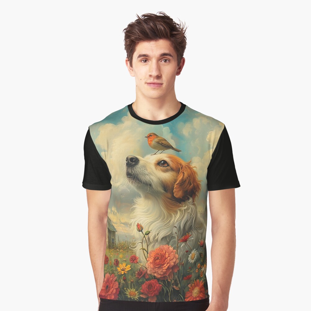 Item preview, Graphic T-Shirt designed and sold by phatpuppyart.