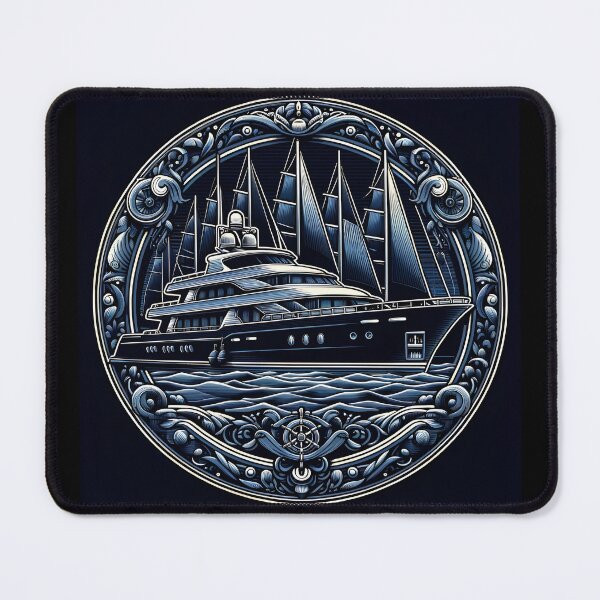 Item preview, Midnight Voyage Yacht: Adventurous Ornate Style. designed and sold by ByDigitalDream.