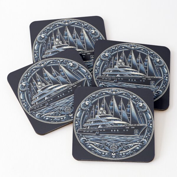 Item preview, Midnight Voyage Yacht: Adventurous Ornate Style. designed and sold by ByDigitalDream.