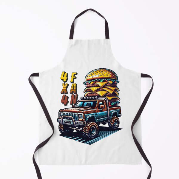 Item preview, 4x4 Fan - Truck Lover - Hamburger Lover designed and sold by PenultDesign.
