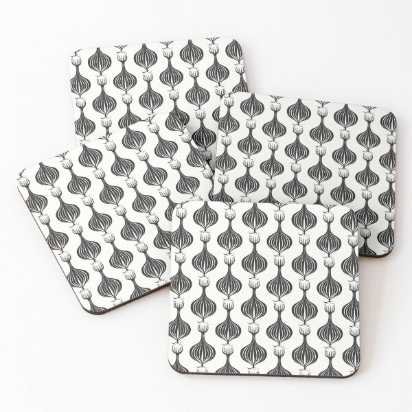 Item preview, Cool Black and White Onion Pattern designed and sold by Leonardo Palumbo.