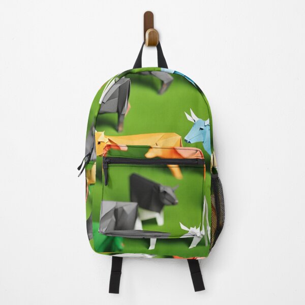Item preview, Origami Art - Serenity in Pasture: Graceful Cows Amidst Nature's Canvas designed and sold by ArtfulFolds.