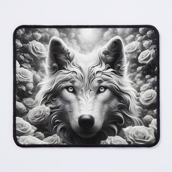 Item preview, Ink and White Wolf designed and sold by ki-mer-a.