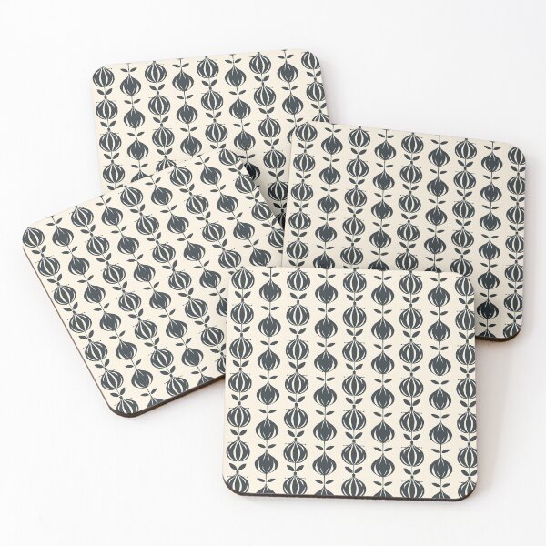 Item preview, Aesthetic Black and White Onion Pattern designed and sold by Leonardo Palumbo.