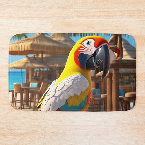 Item preview, Beach Bar Parrot designed and sold by MatrixTattoo.