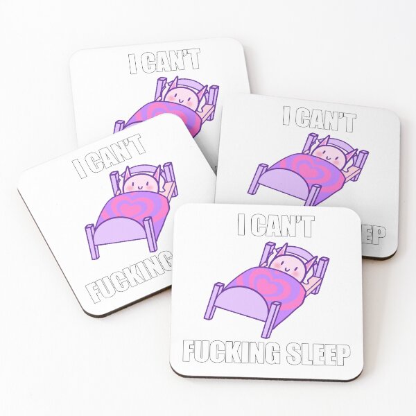 Item preview, I CAN'T FUCKING SLEEP  designed and sold by EniShiju.