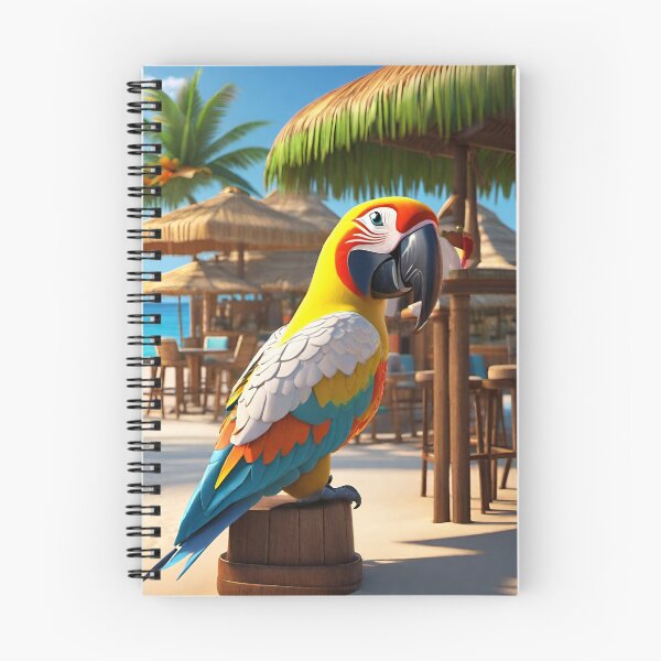 Item preview, Beach Bar Parrot designed and sold by MatrixTattoo.