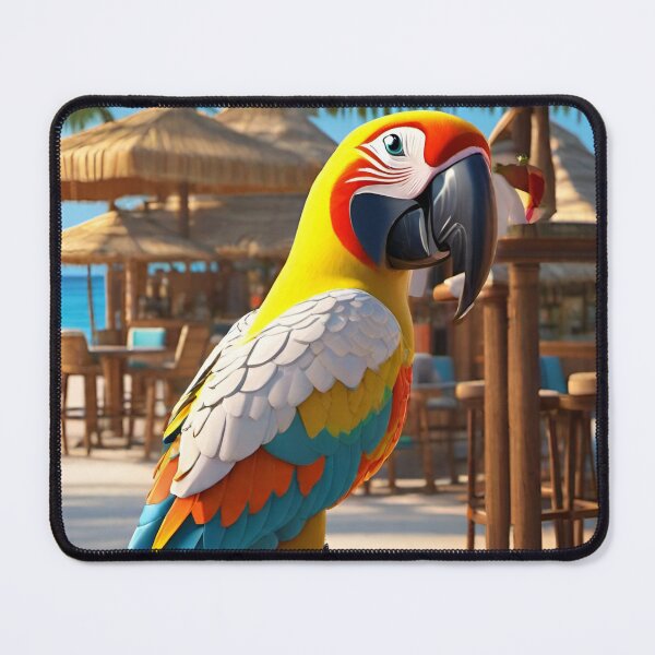 Item preview, Beach Bar Parrot designed and sold by MatrixTattoo.