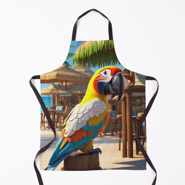 Item preview, Beach Bar Parrot designed and sold by MatrixTattoo.