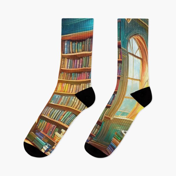 Item preview, Book Shelves - Peaceful Afternoon - Sun Light - Book Lovers designed and sold by patternjp.