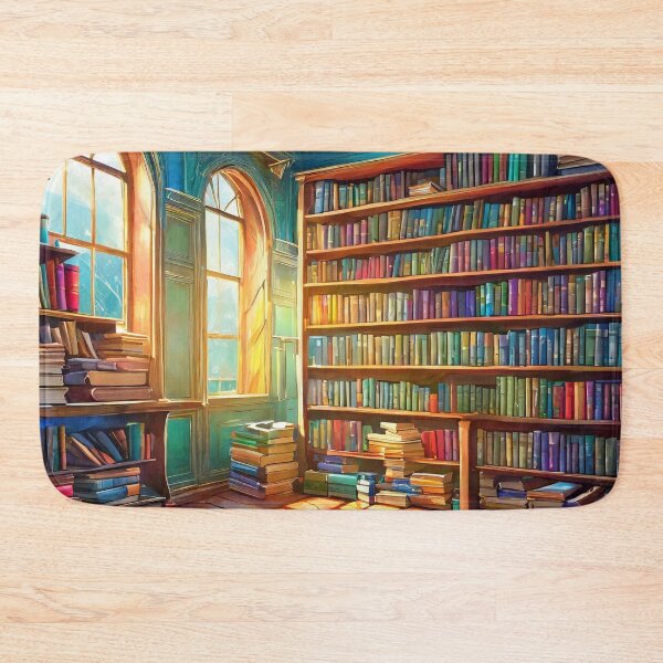 Item preview, Book Shelves - Peaceful Afternoon - Sun Light - Book Lovers designed and sold by patternjp.