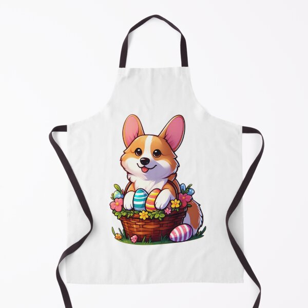 Item preview, Cheerful Corgi Easter Delight designed and sold by EpicPaws.