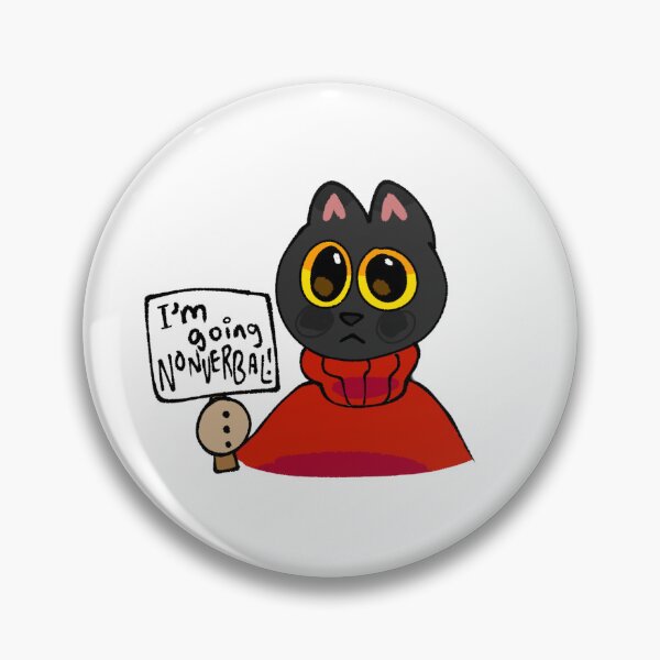 Item preview, nonverbal catman designed and sold by Winnie Reese.