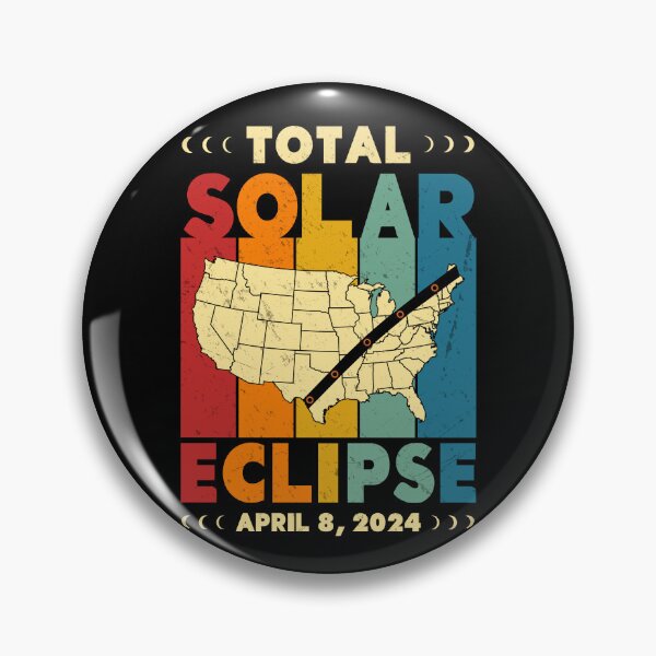 Item preview, Total Solar Eclipse 2024 designed and sold by RR-Arts.