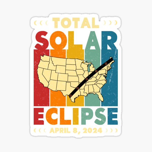 Item preview, Total Solar Eclipse 2024 designed and sold by RR-Arts.