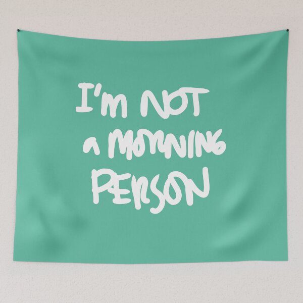 Item preview, I'm not a Morning Person designed and sold by swizzytoes.