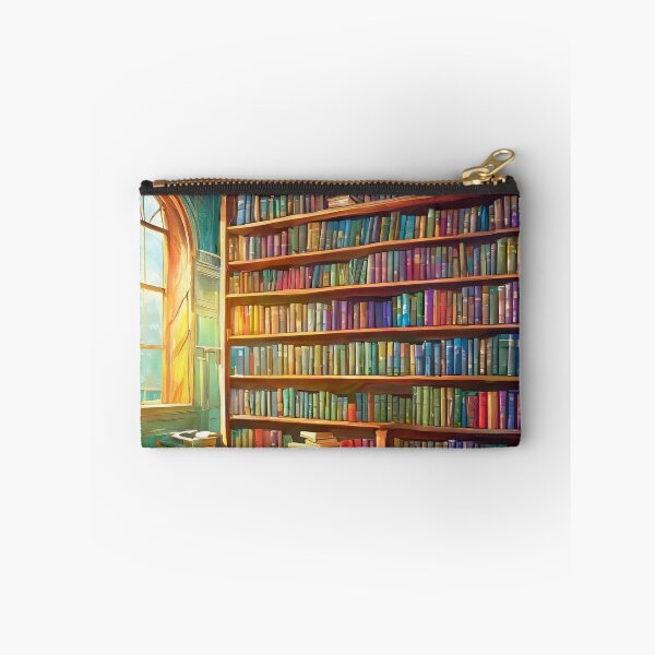 Item preview, Book Shelves - Peaceful Afternoon - Sun Light - Book Lovers designed and sold by patternjp.