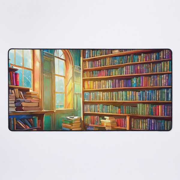 Item preview, Book Shelves - Peaceful Afternoon - Sun Light - Book Lovers designed and sold by patternjp.