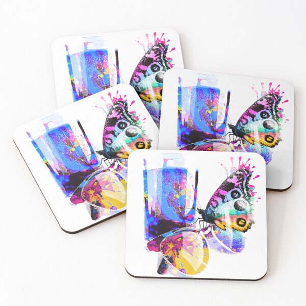 Item preview, Butterfly #2 - Solid White Background designed and sold by ArtSea-Bubble.