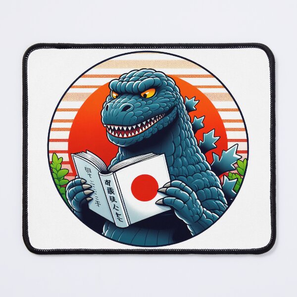Item preview, Godzilla Reading a Book designed and sold by stickyfoot.