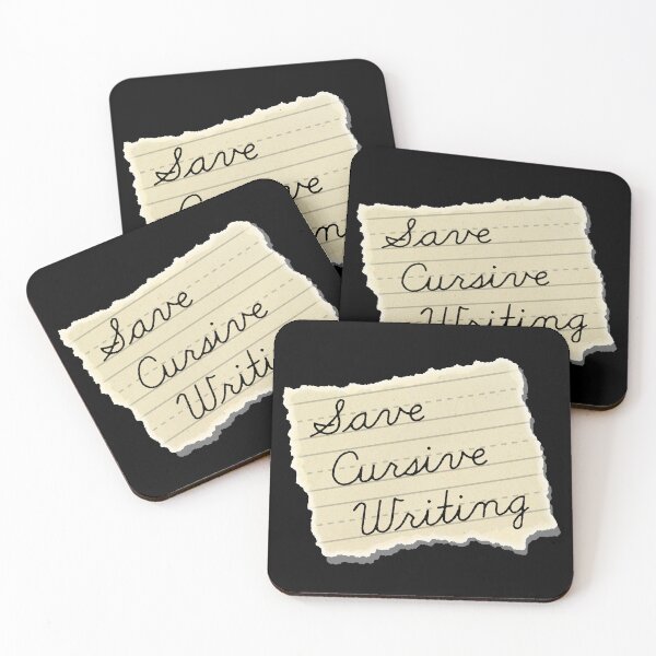 Item preview, Save Cursive Writing designed and sold by Teresa Rodriguez.