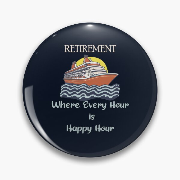 Item preview, Retirement Funny Cruise designed and sold by Cute & Sassy Custom Gifting Boutiques.