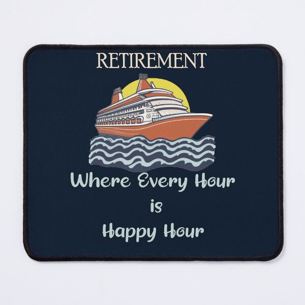 Item preview, Retirement Funny Cruise designed and sold by Cute & Sassy Custom Gifting Boutiques.