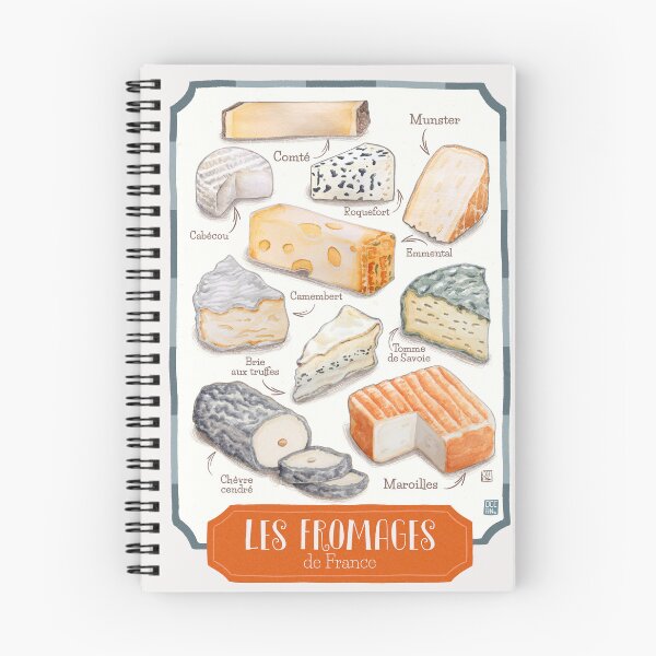 Item preview, French cheeses designed and sold by Oceane Perez.