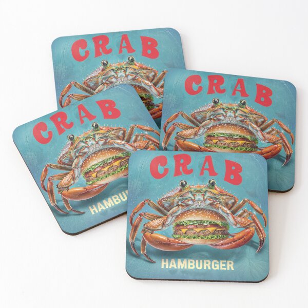 Item preview, Crab hamburger designed and sold by MrDaveLancz.