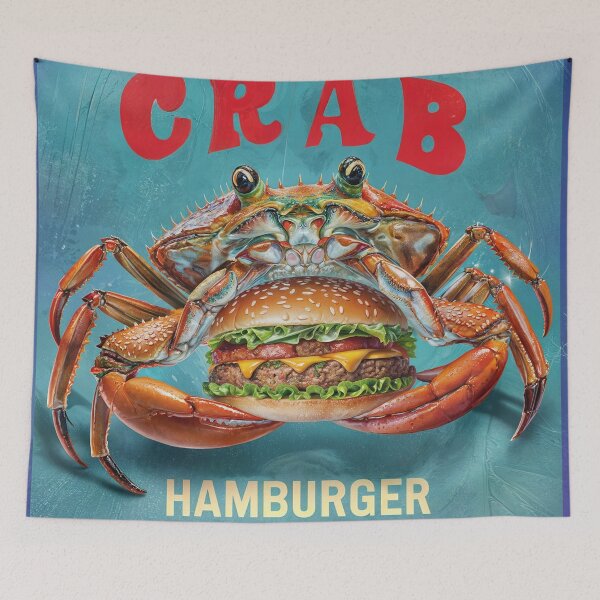Item preview, Crab hamburger designed and sold by MrDaveLancz.