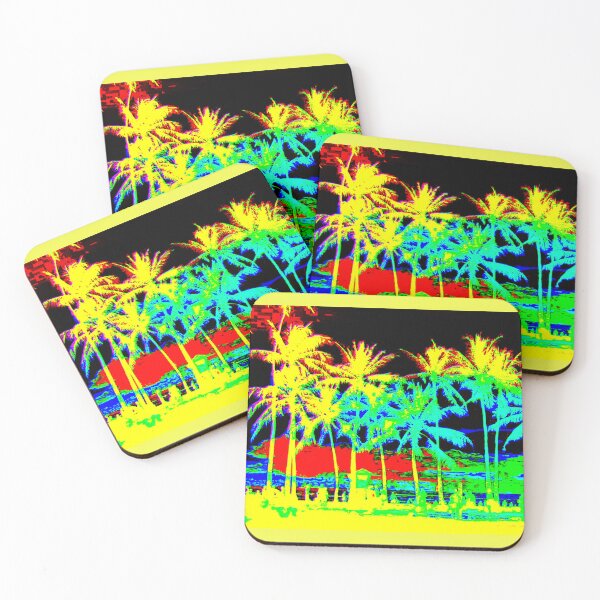 Item preview, Kaimana Beach Park at night designed and sold by R-F-B.