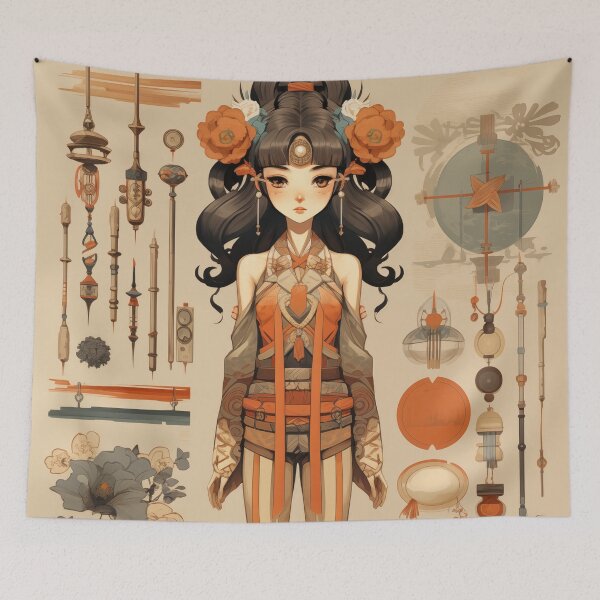 Item preview, Harmony in Couture: Japandi Emissary designed and sold by Bokabo.