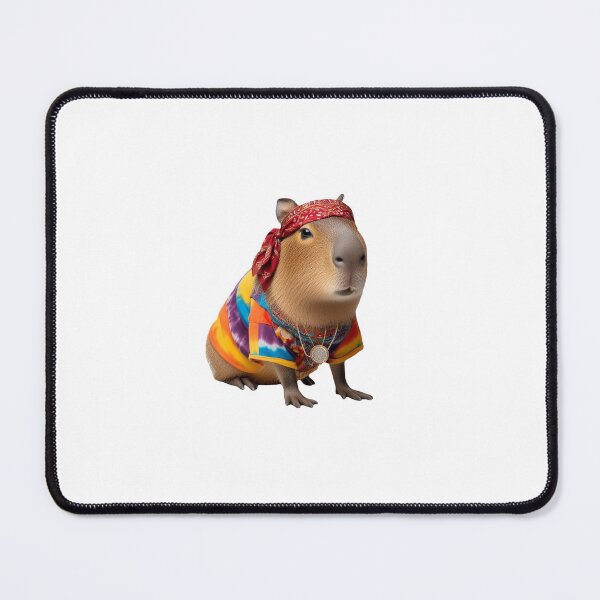 Item preview, Capybara Hippie - Hippie Capy designed and sold by SportsMomsRock.